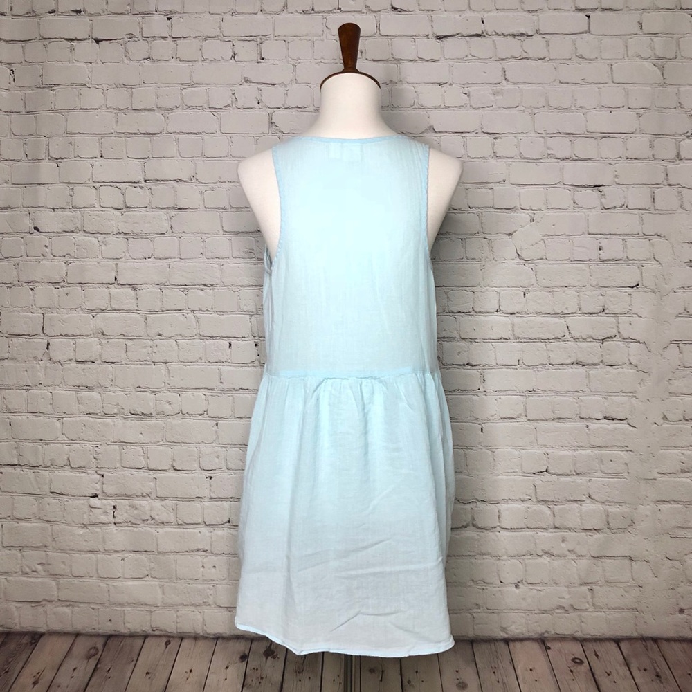 BP. Blue High Low Tank Top - Picture 4 of 6